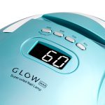 Nail lamp for manicure UV/LED GLOW F2 BP 220W, turquoise color