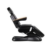 Electric cosmetic chair SILLON Lux 273b+stool 304 black