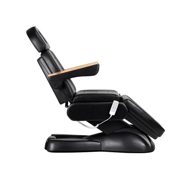 Electric cosmetic chair SILLON Lux 273b+stool 304 black