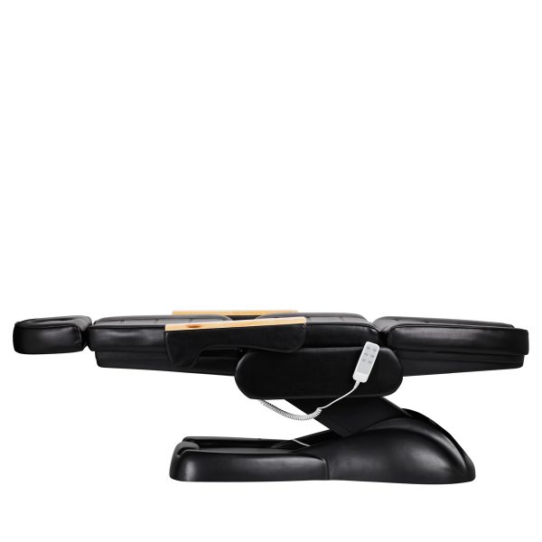 Electric cosmetic chair SILLON Lux 273b+stool 304 black