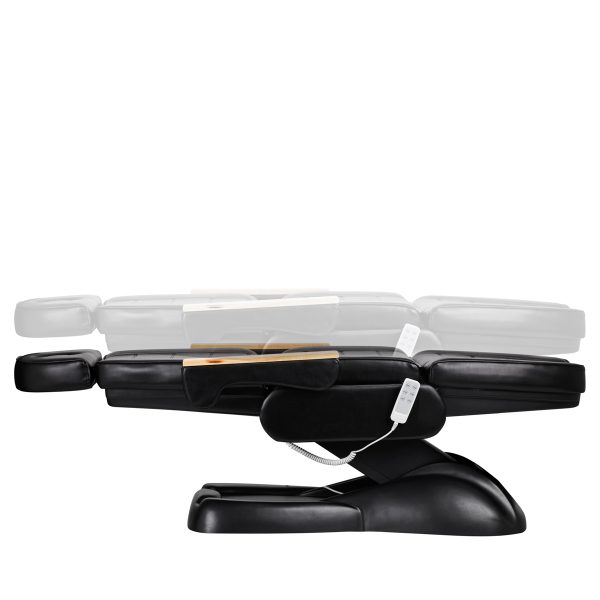 Electric cosmetic chair SILLON Lux 273b+stool 304 black