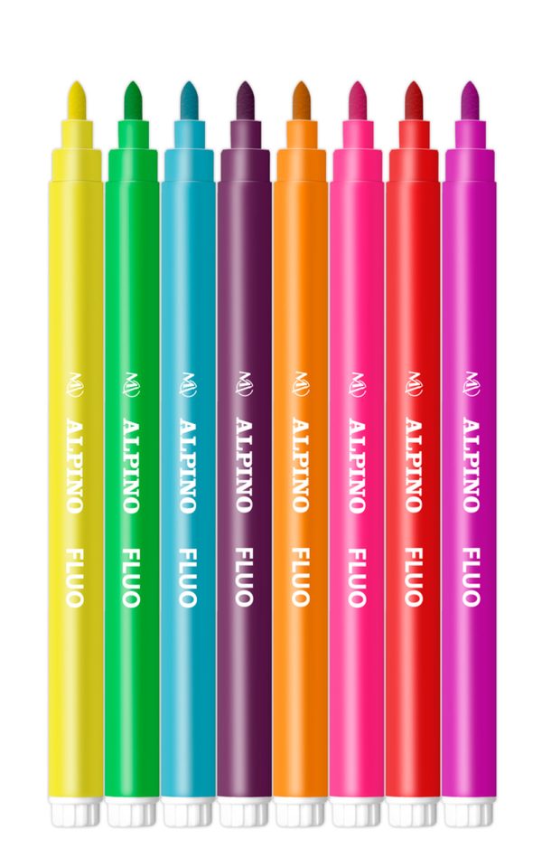Felt-tip pens ALPINO 8 colors