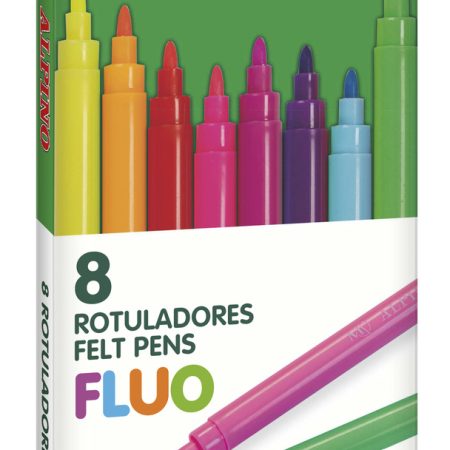 Felt-tip pens ALPINO 8 colors