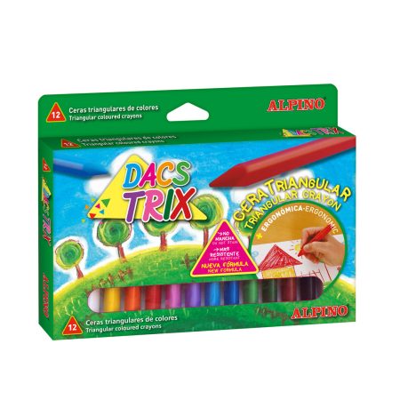 ALPINO Crayons 12pcs