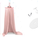 Canopy curtain tipi tent hanging pink