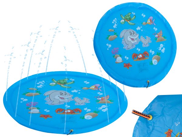 Water sprinkler mat garden fountain paddling pool 170cm