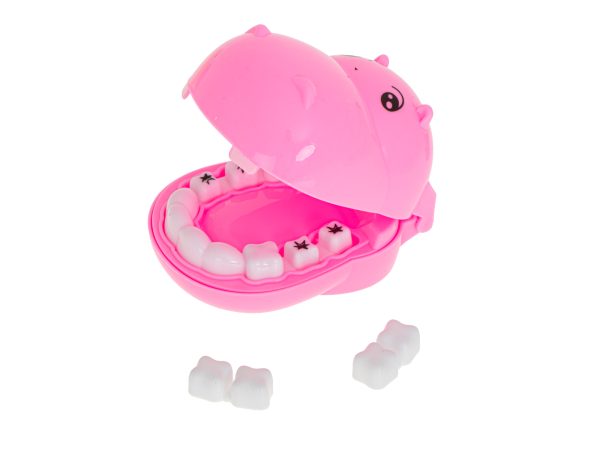 Dentist medical kit hippo pink