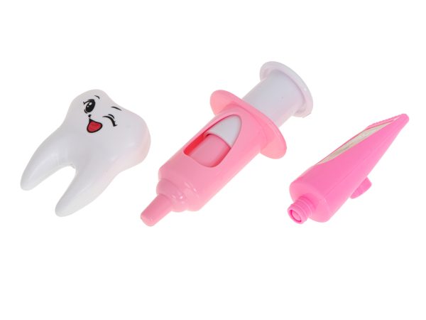 Dentist medical kit hippo pink