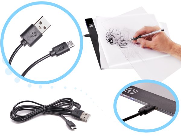 Drawing board LED A3 illuminated tracing board