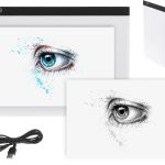 Drawing board LED A3 illuminated tracing board