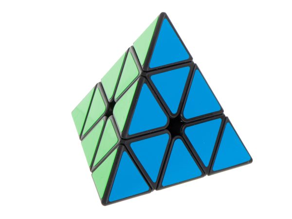 PYRAMINX puzzle cube game Black MoYu