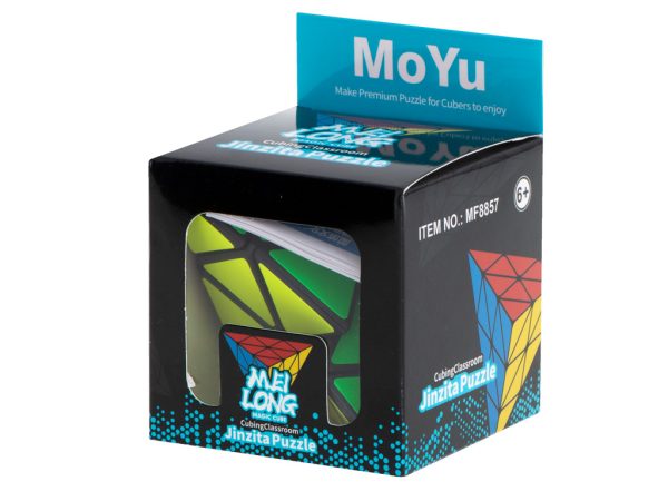 PYRAMINX puzzle cube game Black MoYu