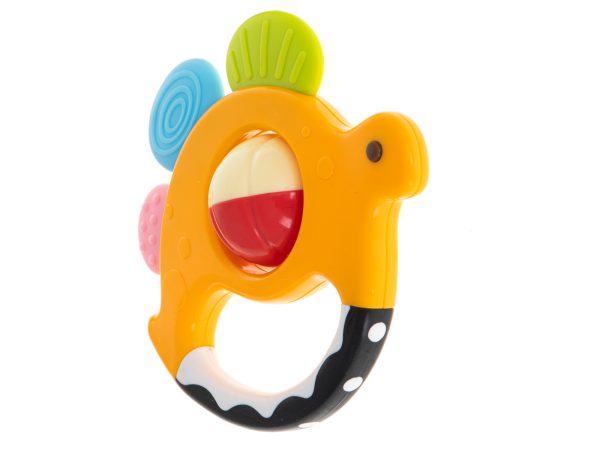 Baby teether rattle dinosaurs set of 5pcs HOLA
