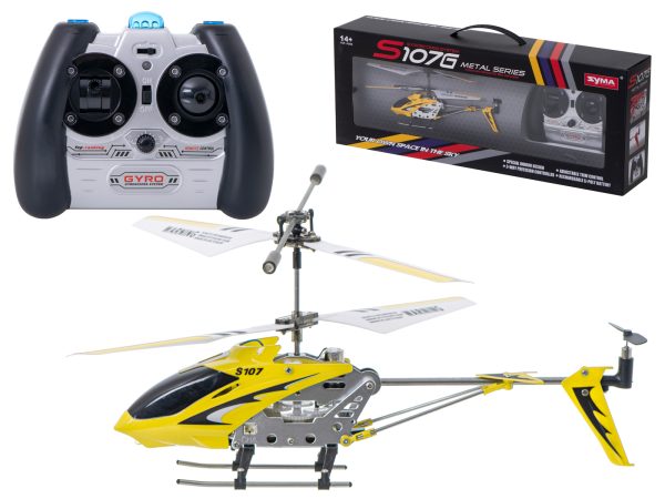 SYMA S107G RC helicopter yellow