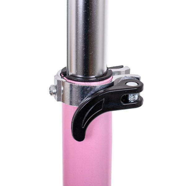 Tricycle scooter with seat 3in1 balance pink led scooter