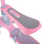 Tricycle scooter with seat 3in1 balance pink led scooter