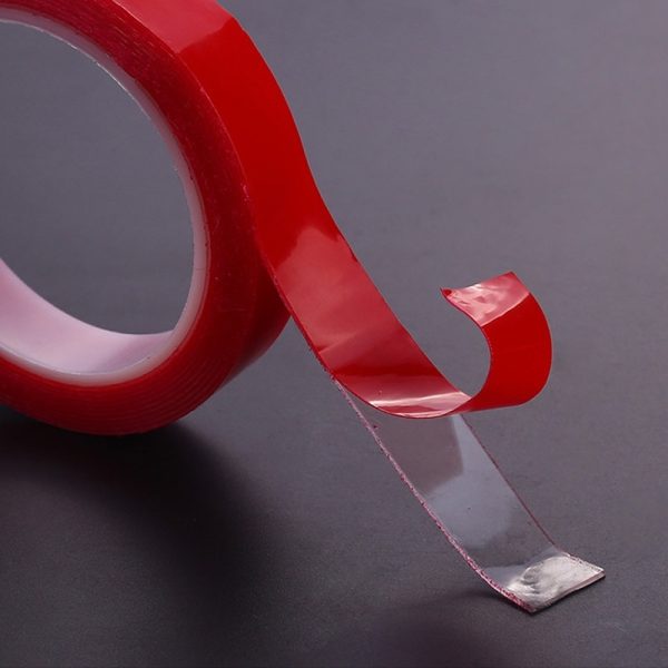 Double-sided acrylic mounting tape transparent strong 20mmx3m