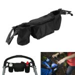 Drinks bottle trolley organiser black