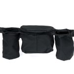 Drinks bottle trolley organiser black