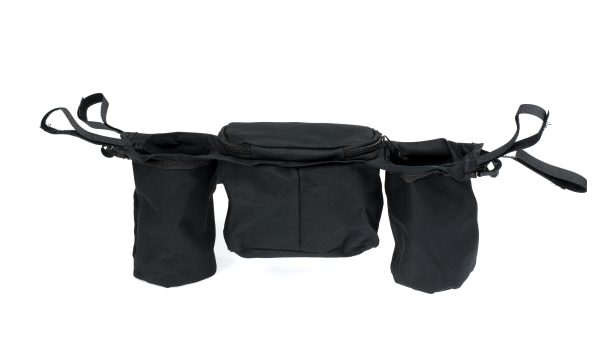 Drinks bottle trolley organiser black