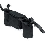 Drinks bottle trolley organiser black