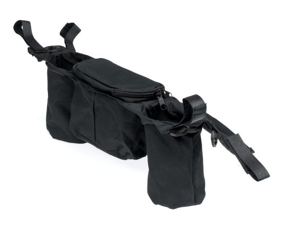 Drinks bottle trolley organiser black