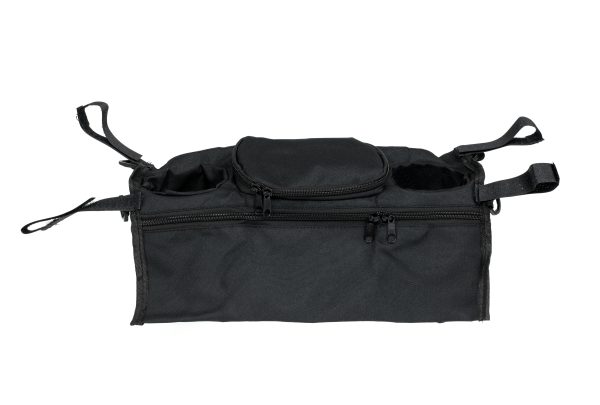 Drinks bottle trolley organiser black