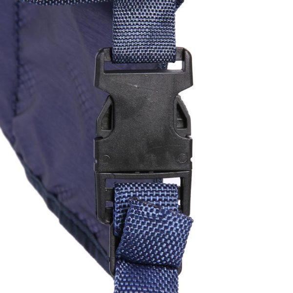Waterproof table for car seat navy blue