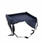 Waterproof table for car seat navy blue