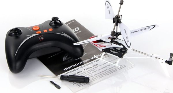 SYMA S5 RC helicopter 3CH white