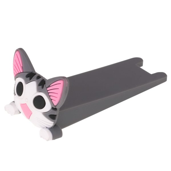 Klin-stopka-do-drzwi-zabezpieczenie-silikonowe-kot-92157 Foot wedge for door protection silicone cat