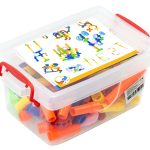 Educational bricks - Water pipes with accessories 84el.