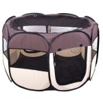 Folding dog enclosure 104cm-65cm
