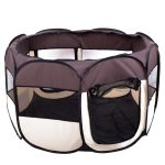 Folding dog enclosure 104cm-65cm skinstars.lt