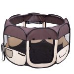 Folding dog enclosure 104cm-65cm