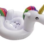 Inflatable wheel for children unicorn with seat 70cm