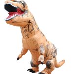 T-REX Giant brown dinosaur inflatable costume 1.5-1.9m