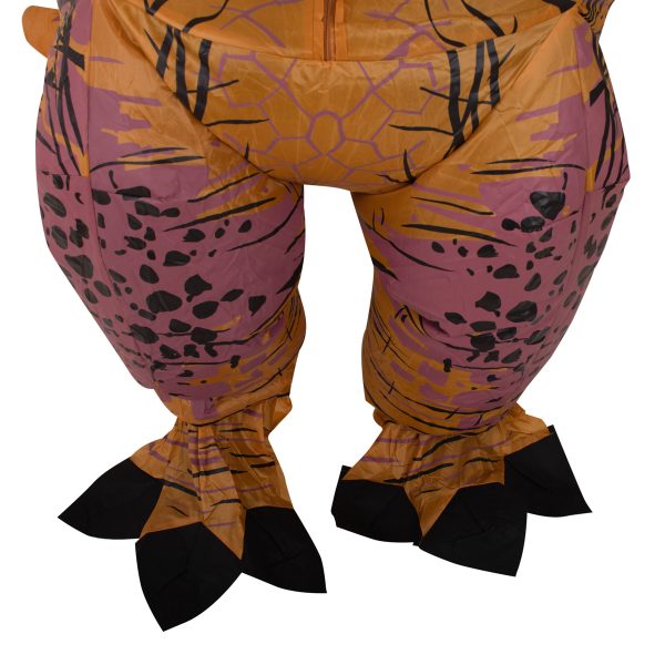 T-REX Giant brown dinosaur inflatable costume 1.5-1.9m