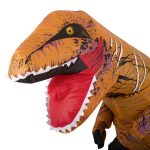 T-REX Giant brown dinosaur inflatable costume 1.5-1.9m