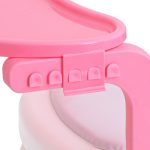Feeding and play table chair pink
