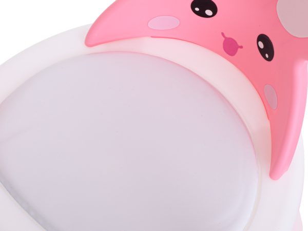 Feeding and play table chair pink