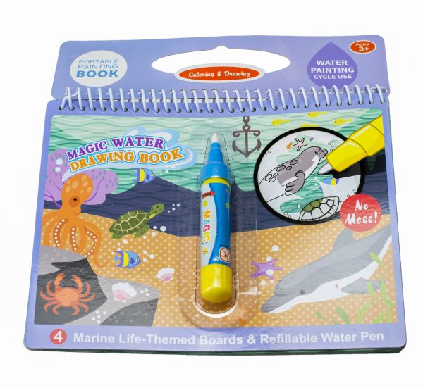 Water book with marker - Underwater World