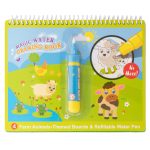 Water book with marker - Animals