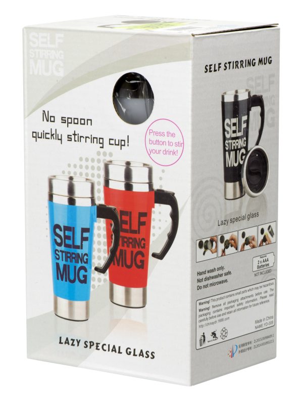 Thermal self-mixing mug with lid 400ml