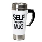 Thermal self-mixing mug with lid 400ml