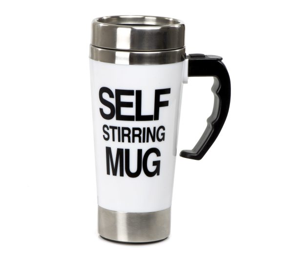 Thermal self-mixing mug with lid 400ml