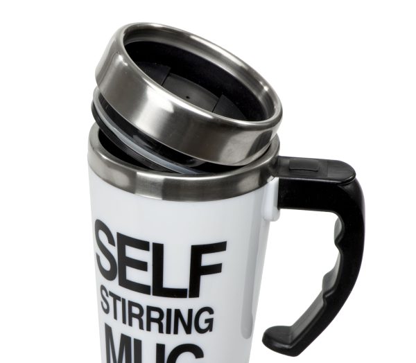 Thermal self-mixing mug with lid 400ml