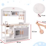 Children's wooden kitchen MDF+ accessories