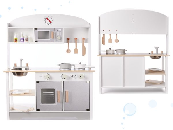 Children's wooden kitchen MDF+ accessories