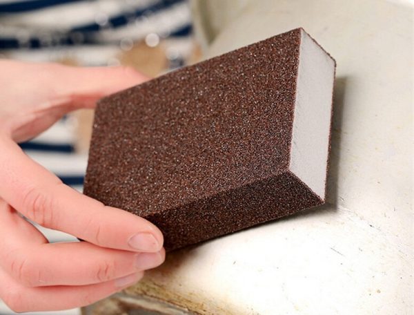 Magic sponge for cleaning tough dirt
